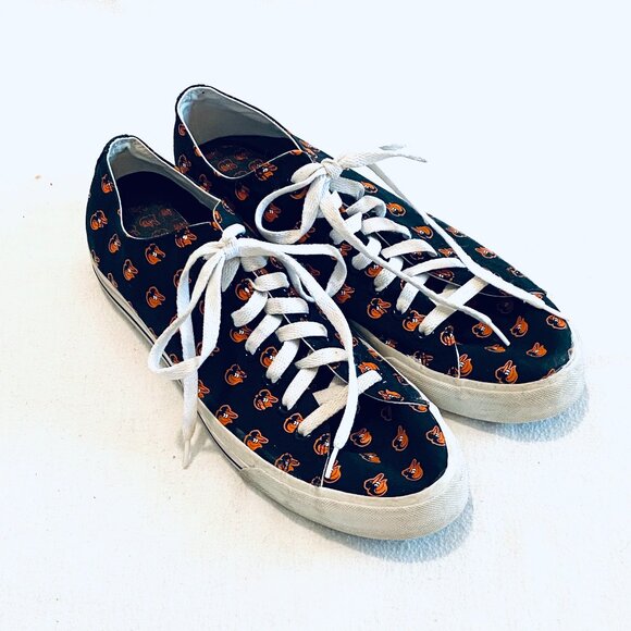 Baltimore Orioles sneakers Men's 10.5 Women's 12 Row One low tops unisex fan - Picture 1 of 6